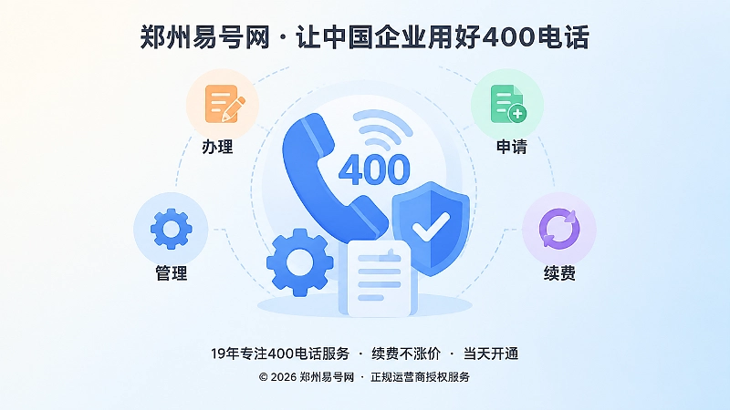 400电话办理后的管理权益与长期服务聚焦图